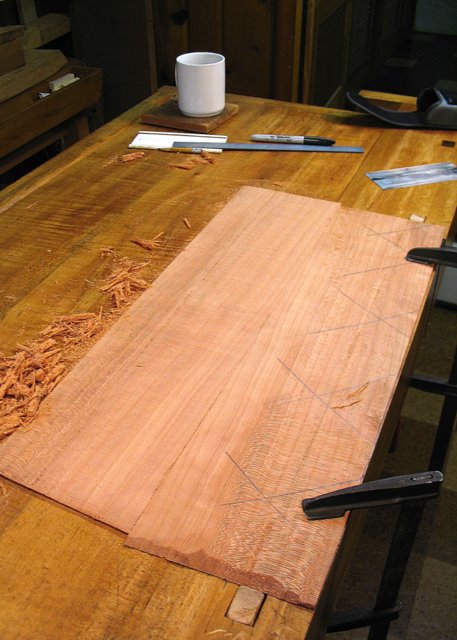 Scraping Back of Facing